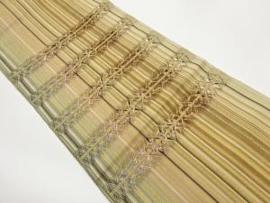 変わり織縞模様名古屋帯